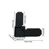 20pcs Reinforced Screen Frame Corner Connector ABS Screen Corner Replacement  Door Screen