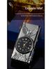 Eagle Design Dual Arc Lighter with Power Display & Lighting Strip - Ideal Gift for Boyfriend