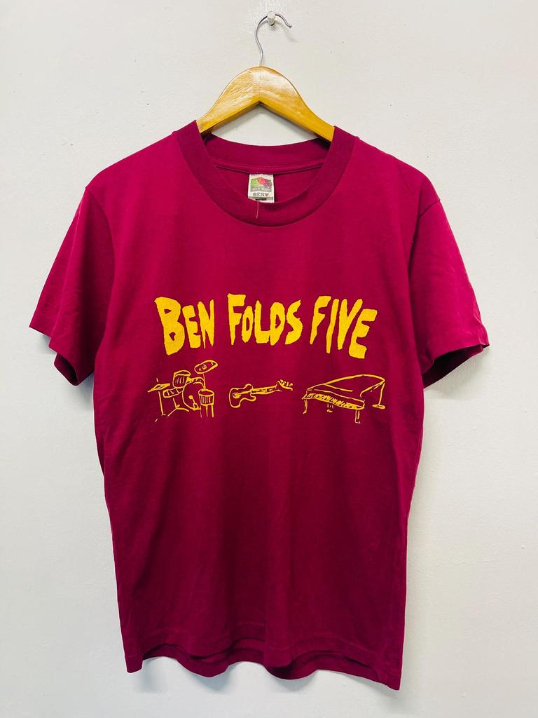 Vintage 90s Ben Folds Five : Whatever and Ever 1997 Band T-Shirt / American Music / Rock T-Shirt / Power Pop / Alternative Rock / Altered