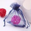 Fashion Ornaments Festival 100Pcs/Set Mini Drawstring Jewelry Color Candy Storage Mixed Mesh Bag Container