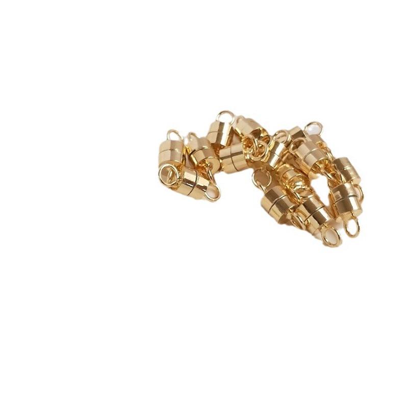 14K Gold-Filled Magnetic Clasp Connector for DIY Bracelet Jewelry
