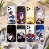Web Manga C-Chained S-Soldier Handyhülle Für iPhone 17pro,16,15,14,13,12,11 Plus,Pro Max,XS,Weiche Silikon Schwarze Hülle