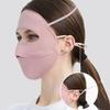 Sunscreen Face Scarf Face Cover Face Mask Face Gini Mask Thin Ice Silk Mask  Hiking