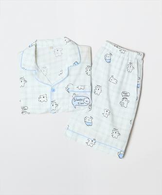 [SPAO] Pijama de Manga Curta Maltesers Hora de Dormir SPPPG25U10 [Enviado da Coreia] 100% Autêntico