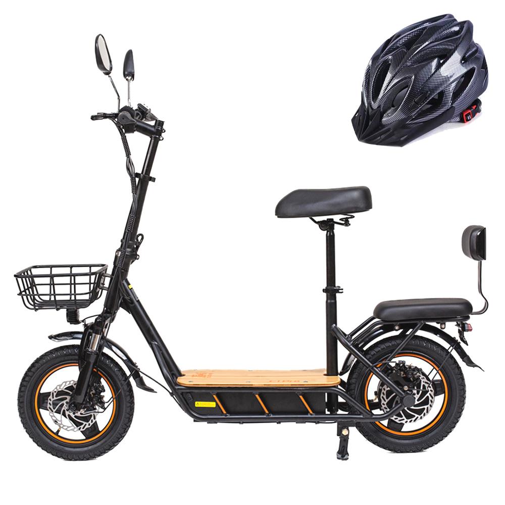 Trotinetă electrică Kukirin C1 Pro 500W pentru adulți, 48V 26Ah, viteză maximă 45km/h, anvelope tubeless de 14", autonomie 100km, afișaj LED, semnalizatoare, IP54