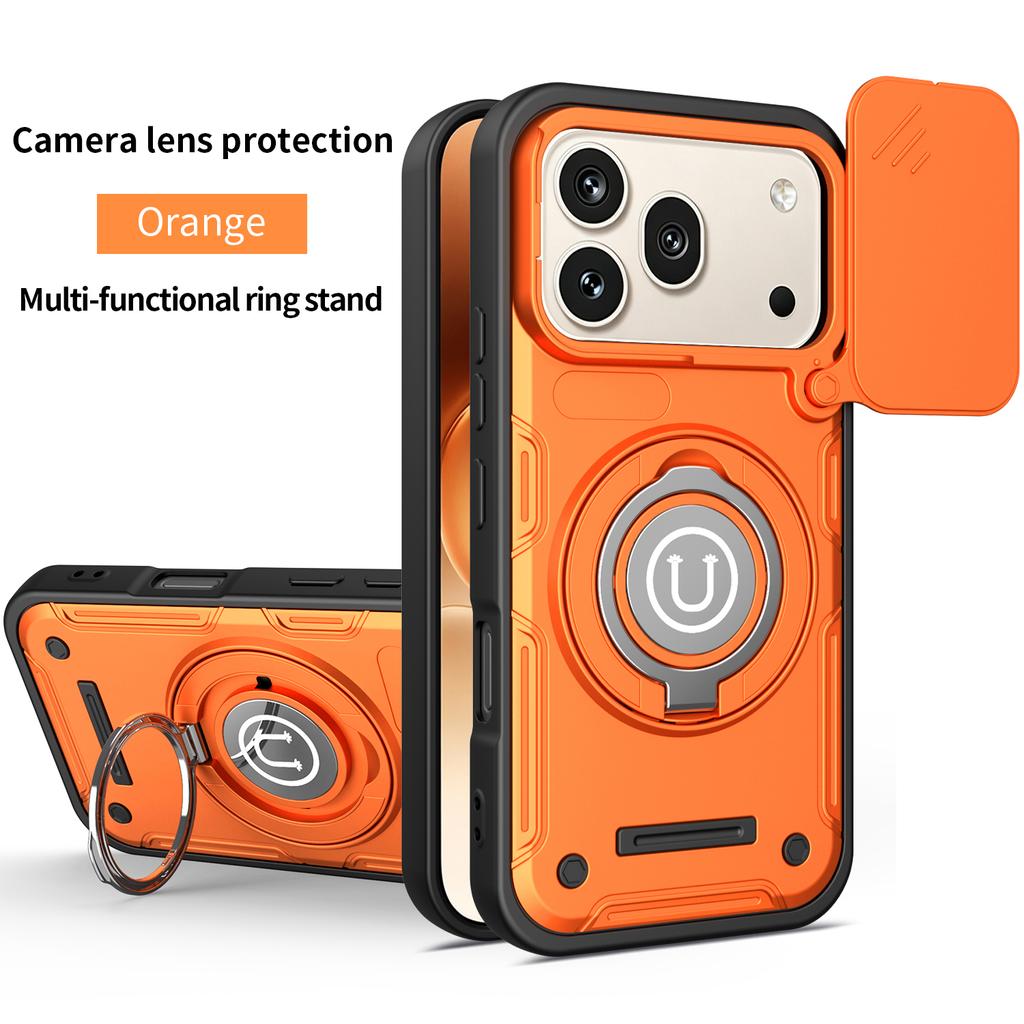 For Honor 600 Pro Case Honor 600 Phone Case Cover Magnetic Armor Shockproof Ring Holder Case Magsafe Wireless Charge Cover
