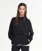 Lazybee [Summer] Airlight Stretch Multisport Running Windbreaker Anorak Jacket Top W Black