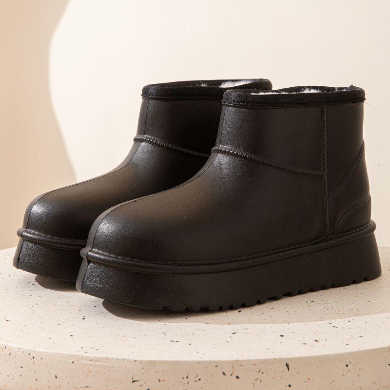 Fashion Winter Waterproof Women's Snow Boots Plush Platform Ladies Shoes Comfortable and Elegant Boot Warm Fashion 2025 Work Hot Booties