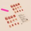 Aurora Prismatic Diamond Manicure: Medium Long Wearable Nail Patches