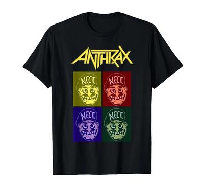Neues Anthrax Exklusiv Not Man Pop Unisex S-4XL Shirt