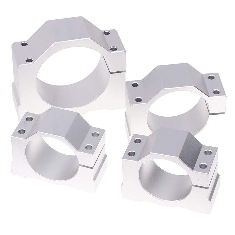 52Mm 56Mm 65Mm 80Mm Suporte de Motor de Alumínio com Abraçadeira de Fuso para Máquina Roteadora de Gravação CNC Suporte de Montagem de Motor