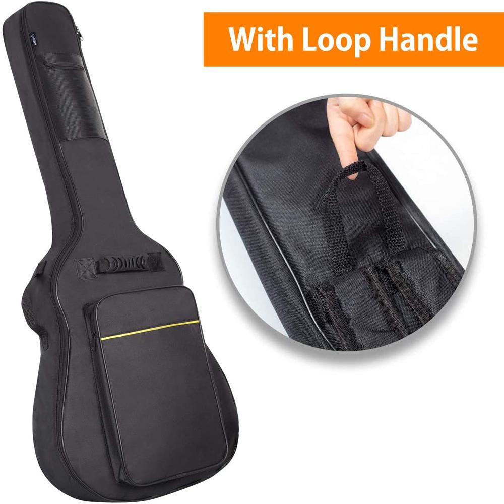 Guitar Case with Handle Instrument Bags Guitar Bag Guitar Backpack Double Shoulder Straps