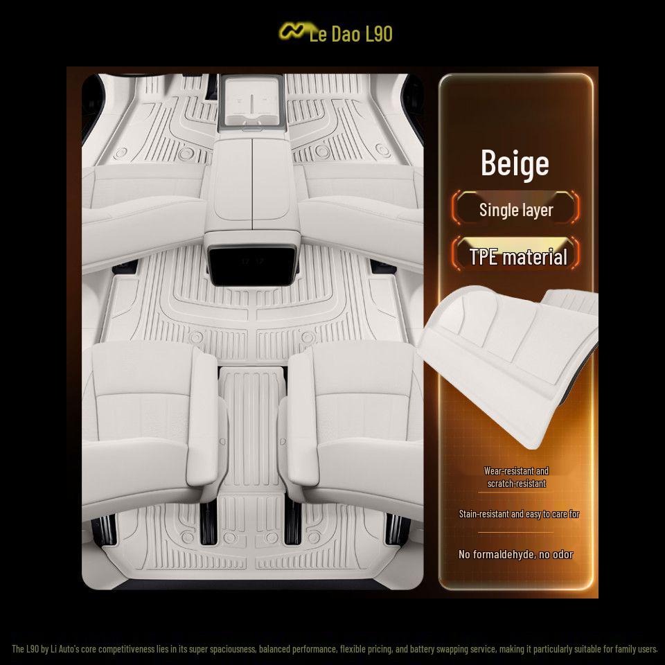 Compatible with L90: TPE Car Floor Mats & Accessories for 25 Models