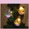 Charming Led Transparent Ball Light Christmas Ornaments Designed For Memorable Holiday Moments