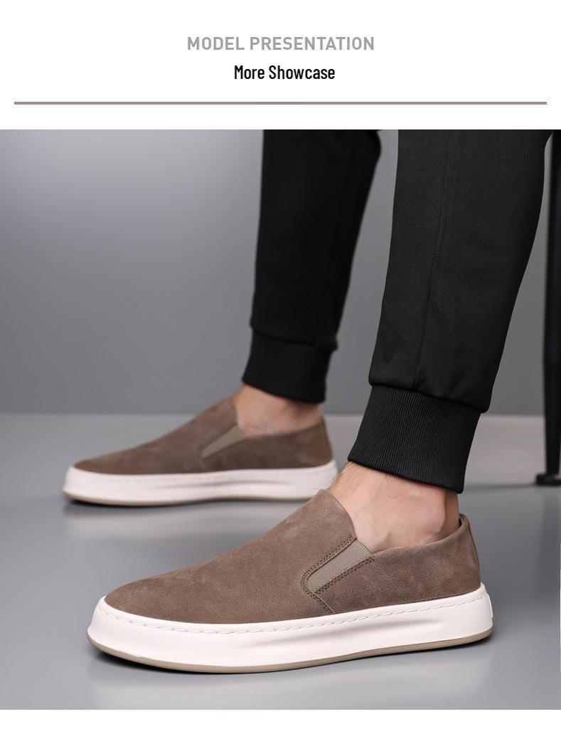 Men's Spring 2025 Casual Slip-On Sneakers: Comfortable, Versatile, and Breathable Loafers