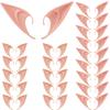 1-20Pairs Cosplay Latex Fairy Angel Elf Ears Halloween Masquerade Party Costumes Halloween Christmas Party Decor Supplies Props