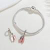 New Copper Charm Pink Ballet Shoe Pendant Jewellery Making Ideal For Classic Bracelets Women Fashion Jewellery Do It Yourself Gifts