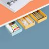 Kitchen Utensils Space-saving Storage Box Office Desk Hidden Storage Small Drawer Drawer-style Nail-free Storage Box