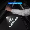 2Pcs LED Car Door Projector Logo High Definition Welcome Light For Lexus F SPORT LBX NX RX 350h 450h Plug-in Hybrid ES UX 300e SN5