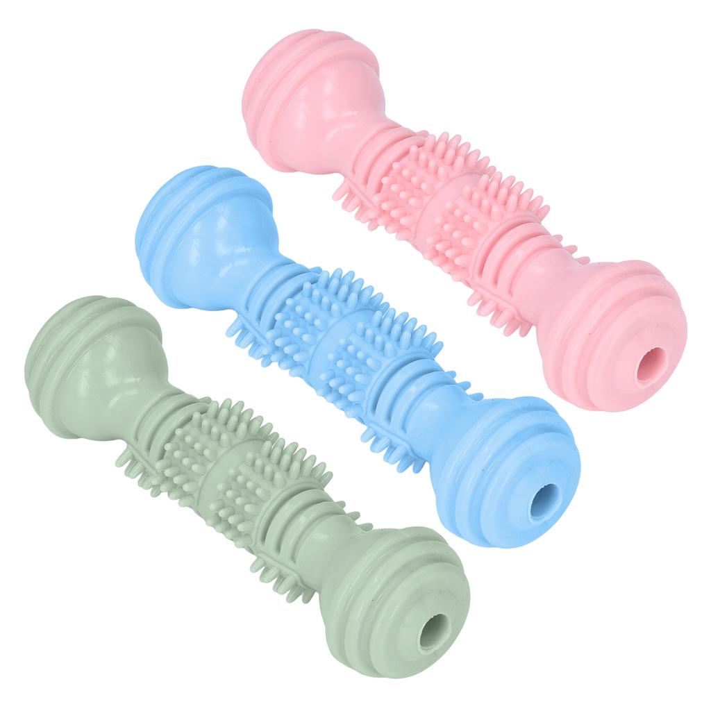 Dog Chew Toy Puppy Teething Toys Dumbbell Teeth Cleaning Interactive Dog Hew Toys Puppy Stuff Puppy Supplies For Small Dogs