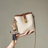 2025 Autumn Winter New Genuine Leather Women's Bag Niche Fashion Design Sense Shoulder Bag Light Luxury High-end Texture Crossbody Bag