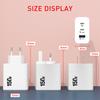 Caricabatterie super rapido da 150 W, ricarica ultra rapida, 3 porte PD tipo C per iPhone, Samsung, Xiaomi