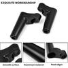 Front Turn Signal Mounts Relocation Kit for Sportsters (2PCS) | Black Turn Signal Indicator Relocation for Harley Dyna FXR Accessories, with Mount