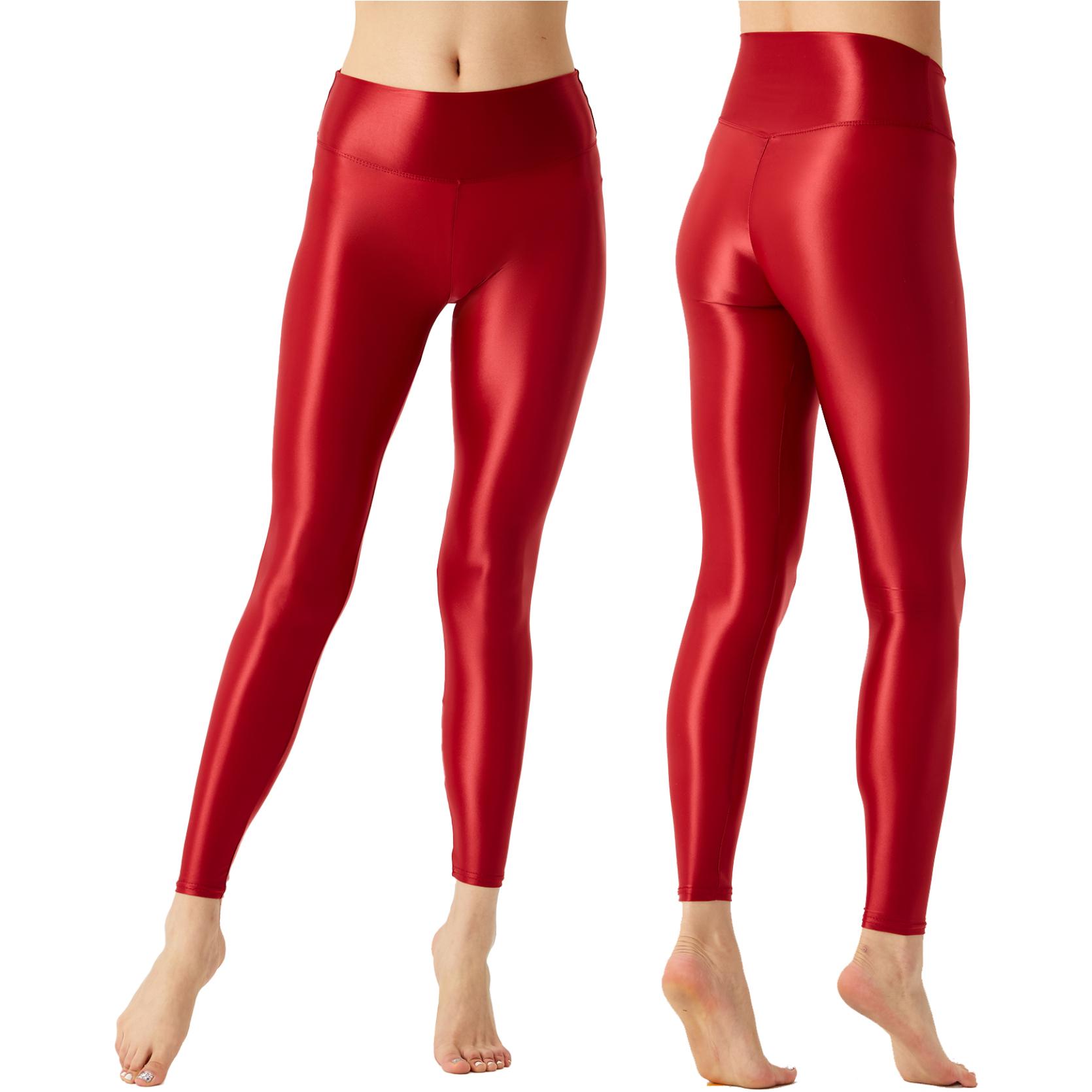 Legging Femme Quart Haute Taille - Confortable, Léger, Doux - Pour Yoga, Sport, Quotidien - Couleur Unie Avec Lacets