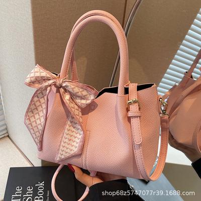 2025 neue Damenhandtasche einfache Modetasche lässige Tragetasche koreanische Version trendig hochwertige Textur große Kapazität Handtasche