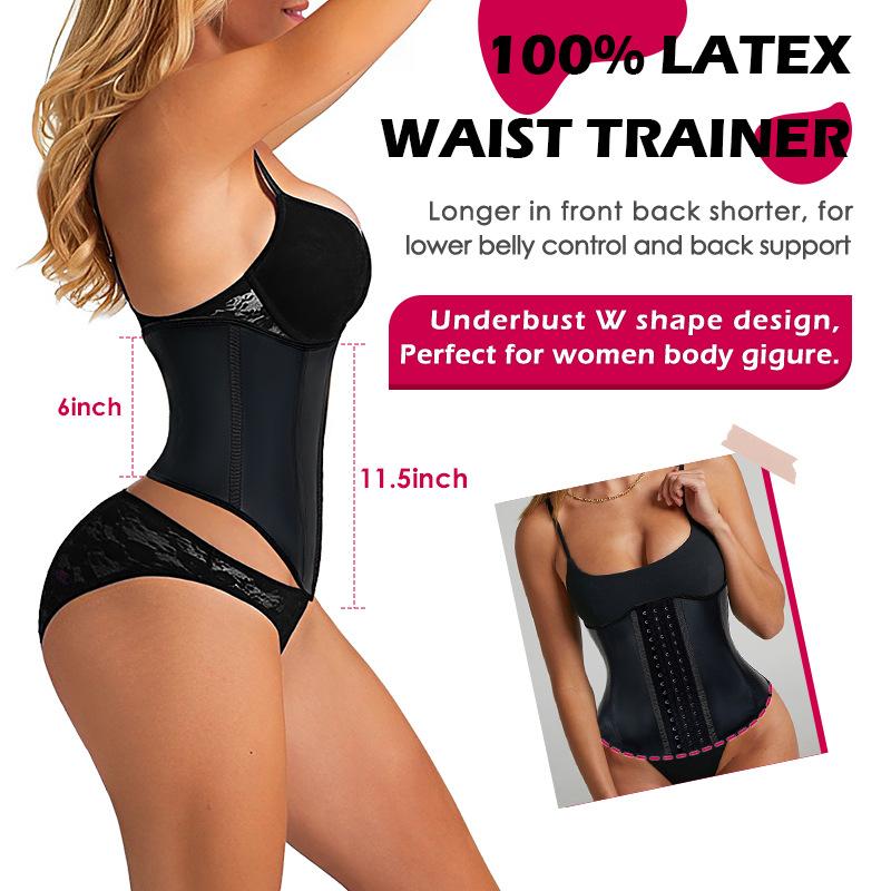 W Curved Waist Trainer Belt For Postpartum Shaping Tummy Control