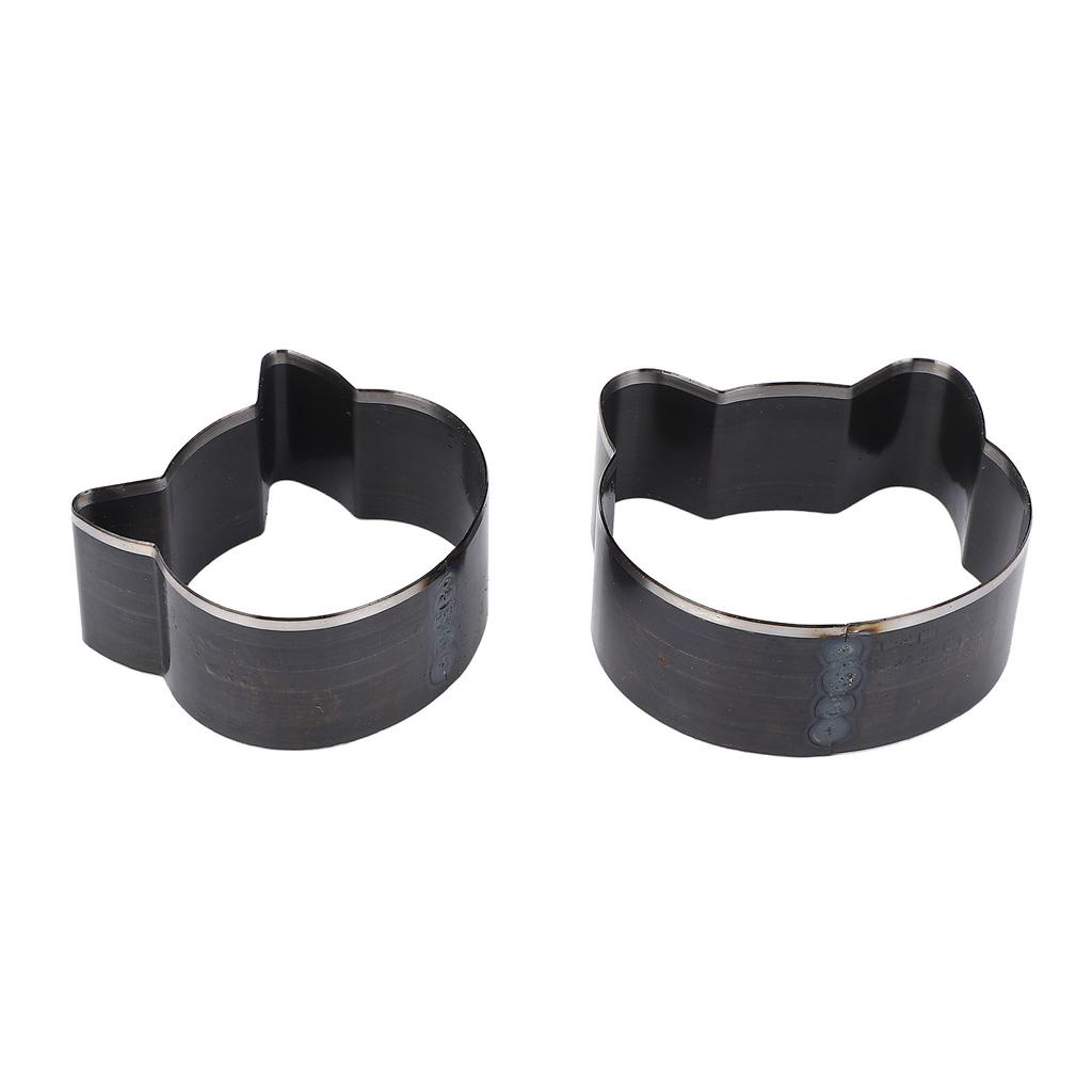 2 Buc Formă Cap de Pisică Matriță din Piele 57x57x23mm 50x50x23mm Oțel Aliat Animal Matriță de Tăiat Piele pentru Cr