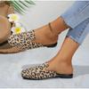 Neuer Stil Mode Leopardenmuster Zehensteg-Slipper Damenschuhe Große Größe 42 Schuhe für Damen Trendige Rutschfeste Damen Sandalen Slipper
