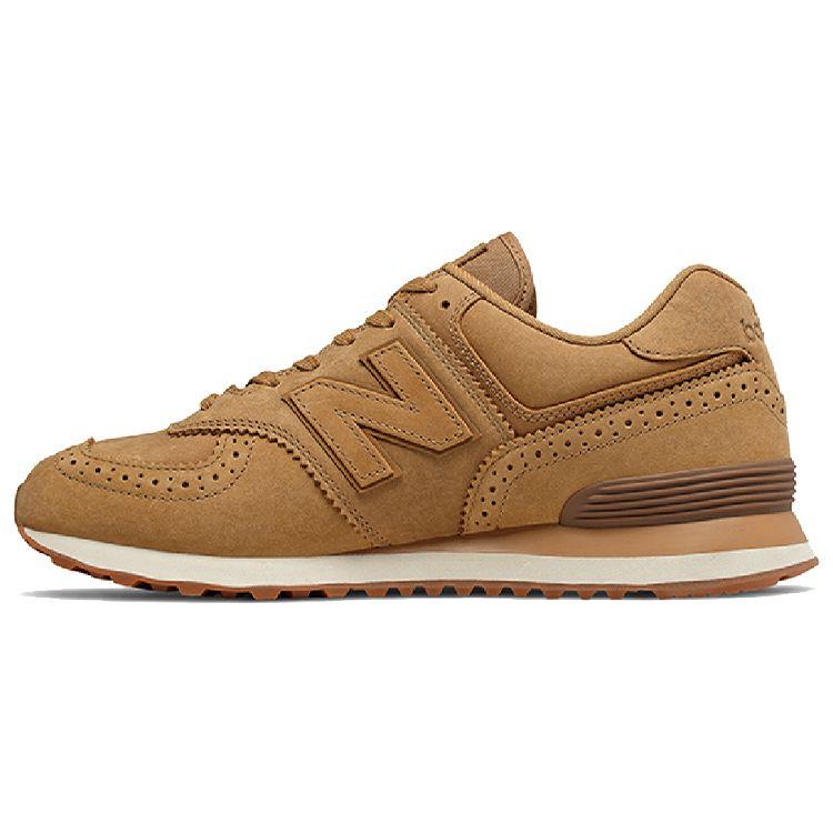 

Кроссовки унисекс New Balance 574 Brogue Pack коричневые светло-коричневые ML574LED