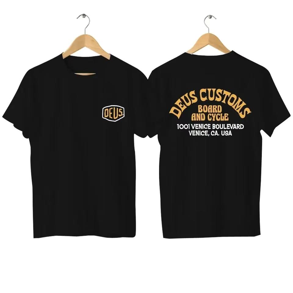 2024 Fashion Tees Men Women T Shirt Double-sided Casual Oversized Volcom Stone T-shirt Graphic Sports Tops Breathable Streetwear