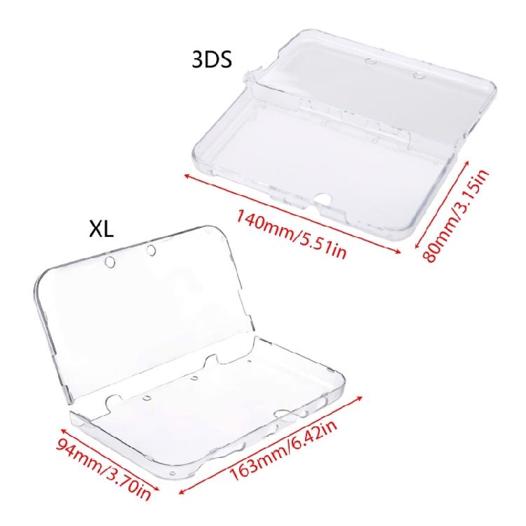 Full Coverage Case Plastic Case for New 3DS XL LL / New 3DS Gamepad Housing
