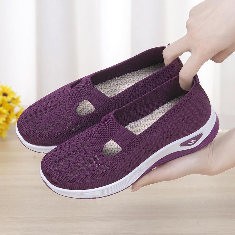 

Women s Summer Soft Sole Breathable Casual Shoes Fashion Old Beijing Style 41
