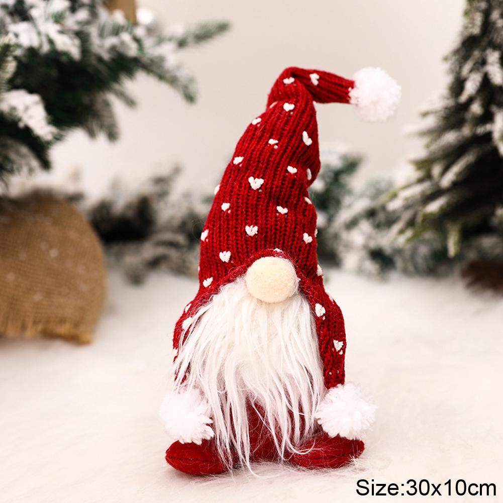 Christmas Faceless Beard Doll, 1pc Christmas Ornament, Christmas House Decoration, Hanging Dolls, Christmas New Year Decoration
