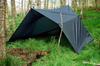 Tarp DD XL x lona versátil e leve com resistência à água de 3000mm 4,5m 3m, (Verde oliva) [Usado]