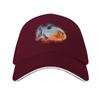 Red piranha  Serrasalmus nattereri Baseball Cap designer cap Rave Icon Fashion Beach Baseball Unisex Womens