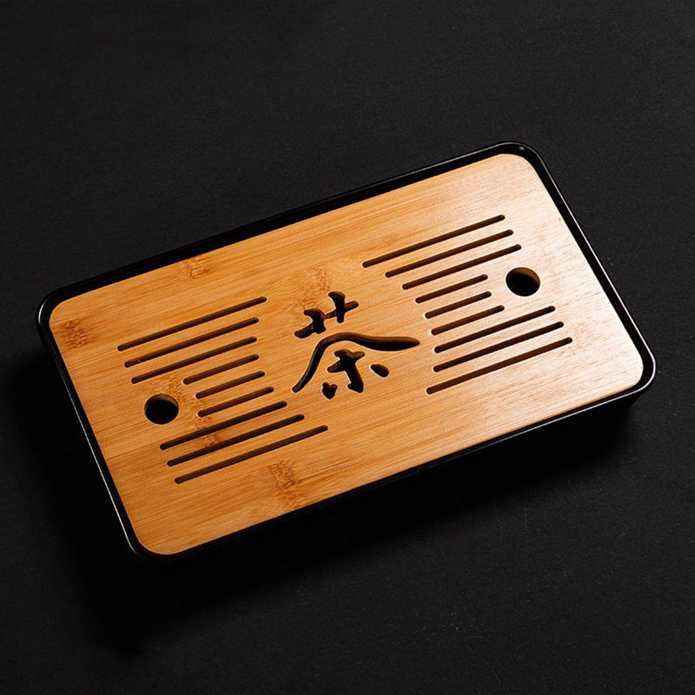 Kung Fu Teas Home & Garden Chinese Drinking Serving Household Trays Bamboo Tea Tray Water Storage