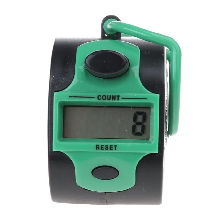 Mini Contatore Manuale Display LCD Contatore Digitale Portatile Clicker per Lap di Pesca