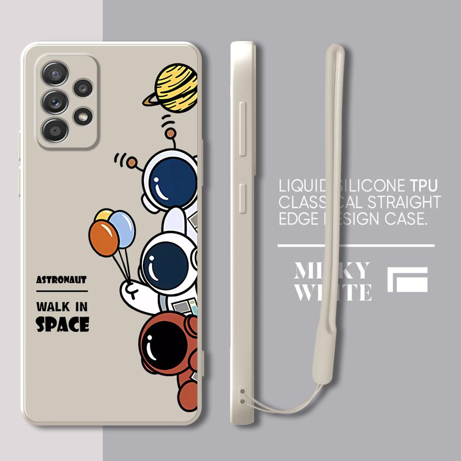 

Walk In Space Soft Cover Phone Case for Samsung Galaxy A03 A04 A35 A02s A71 A06 A30s A50 A55 A51 A20s A10 A05s Galaxy A55 5G