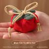 Persimmon Ruyi Scented Sachet: Dragon Boat Festival Car Hanging, Peace & Fortune Coin Purse, Lucky Bag.