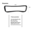 Silicone Rearview Mirror Cover for Tesla: Lightweight, Dirt-Resistant, and Washable.