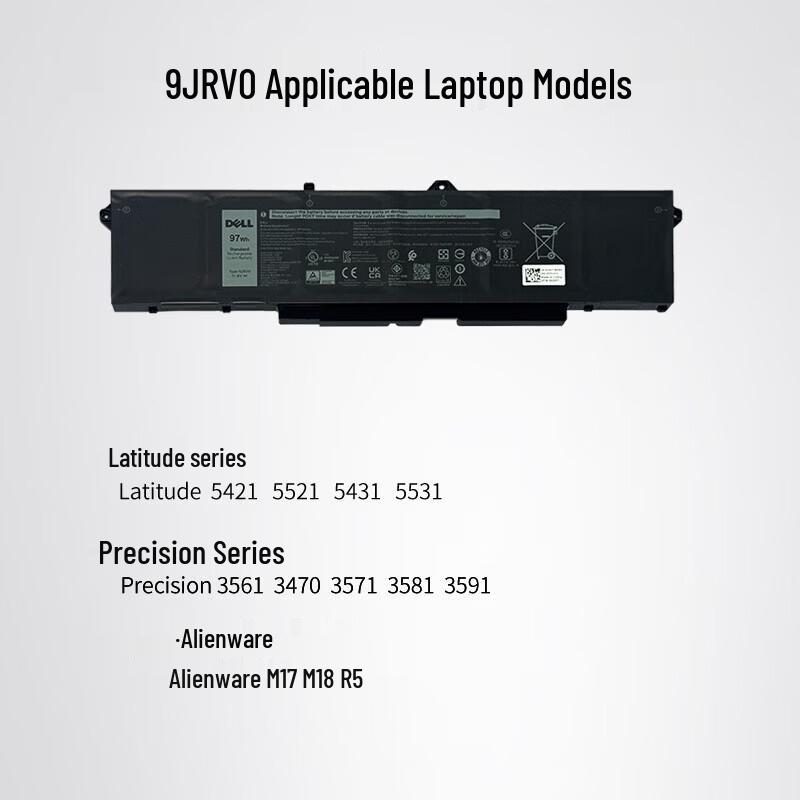 Dell Original 6-Cell 97Wh Li-ion Laptop Battery for Alienware M17/M18 R5