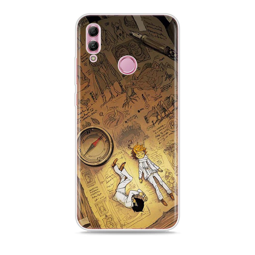 The Promised Neverland  Silicone Cover For Honor 30 30S 30i 9 10 9A 9C 9S 9N 10i 10X 9X Lite Pro 5G Phone Case