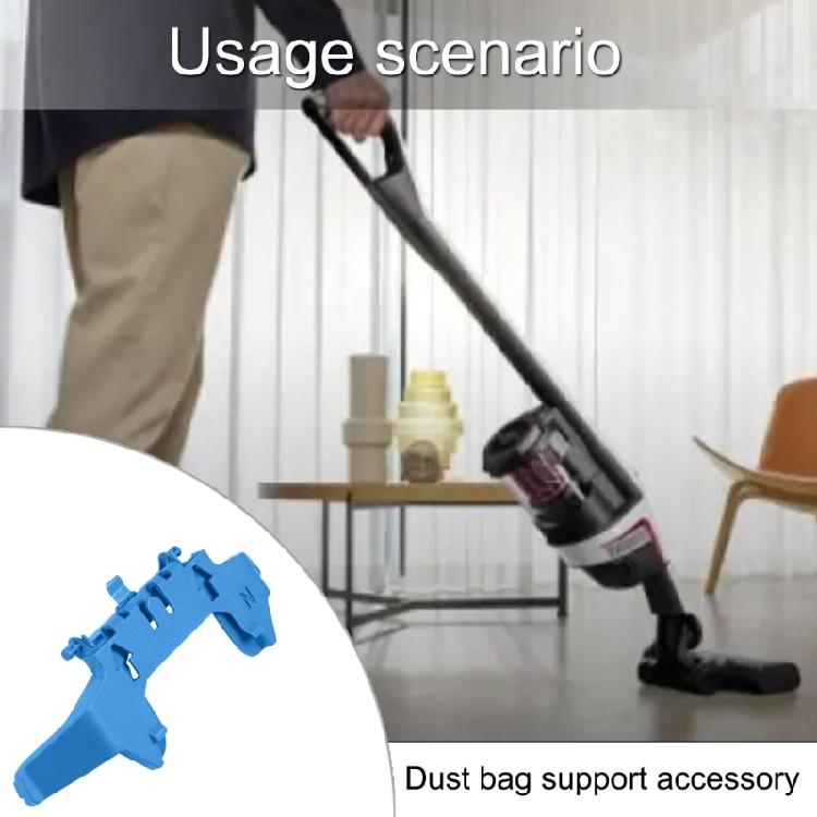 Vacuum Cleaner Dust Bag Mounting Frame High Capacity Dust Collection ABS Construction Leakproof Design for Repairing