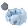 Inflatable U-Shape Neck Pillow Portable Press To Inflate Ergonomic Head Neck Support Ultralight Car Airplane Train Outdoor Travel Cervical Cushion