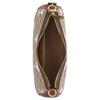 Coach Peanuts Teri 24 Brand Logo Coated Canvas Shoulder Bag Medium Women Shoulder Bag Brown CBJ88-IMY3O
