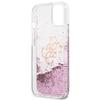 Guess Guhcp13Slg4Gpi iPhone 13 Mini 5,4Růžový/Pink Pevný obal 4G Velký tekutý třpyt